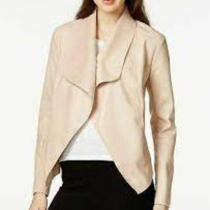 Bar III  Faux Leather Jacket